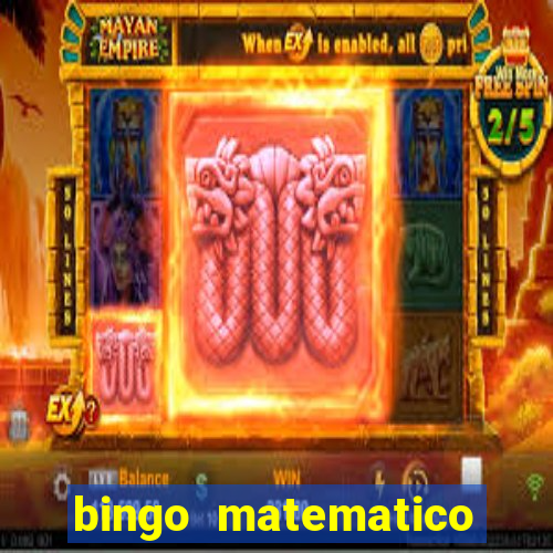 bingo matematico para ensino medio